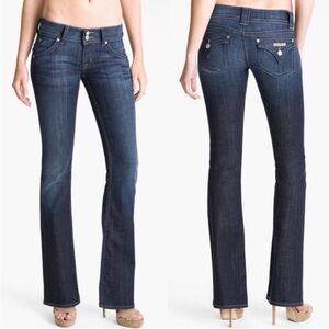 Hudson cotton blend blue jeans